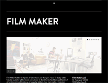 Tablet Screenshot of film-maker.dk